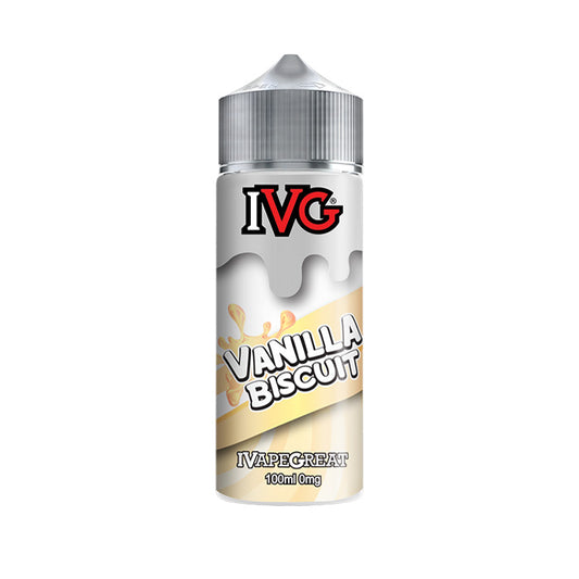 IVG 100ml E-liquid Vanilla Biscuit