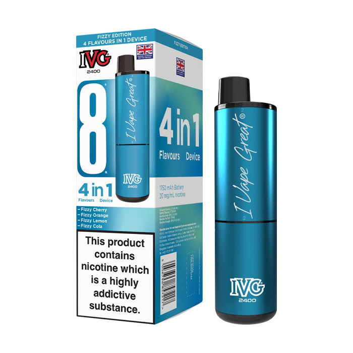 IVG 2400 Rechargeable Vape Kit Fizzy Edition