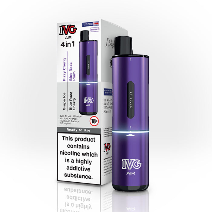 IVG Air 4 in 1 Vape Kit | 4 Pre-filled Pods Included