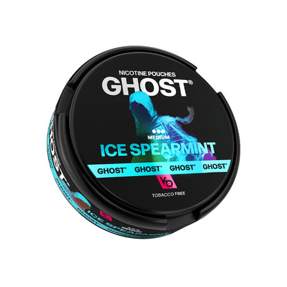 Tub of Ice Spearmint Ghost Nicotine Pouches Medium