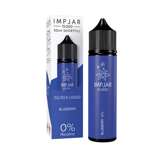 Impjar 50ml Shortfill E-Liquid Blueberry