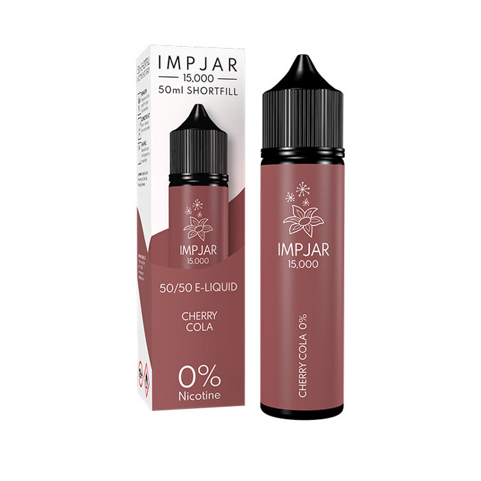 Impjar 50ml Shortfill E-Liquid Cherry Cola