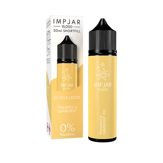 Impjar 50ml Shortfill E-Liquid Pineapple Grapefruit