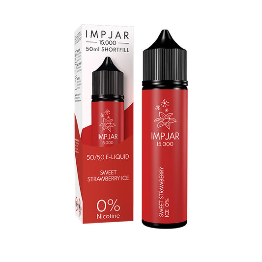 Impjar 50ml Shortfill E-Liquid Sweet Strawberry Ice