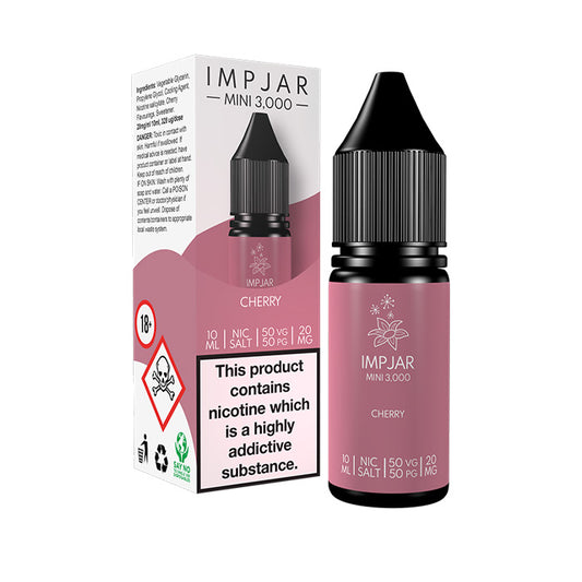 Impjar Mini 10ml Nic Salt E-Liquid Cherry