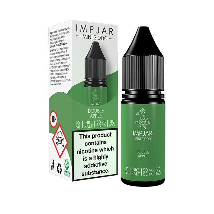 Impjar Mini 10ml Nic Salt E-Liquid Double Apple