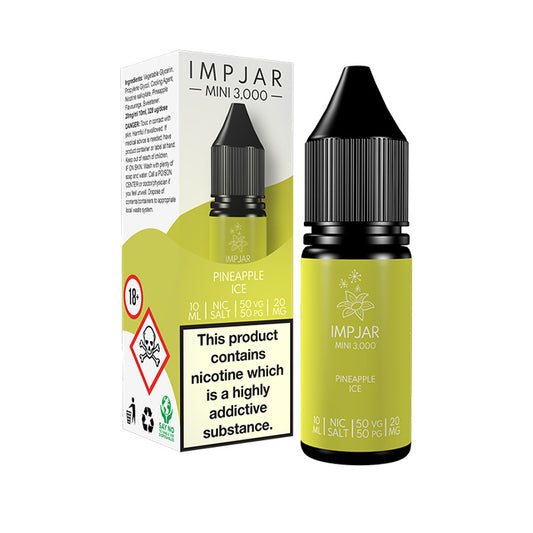 Impjar Mini 10ml Nic Salt E-Liquid Pineapple Ice