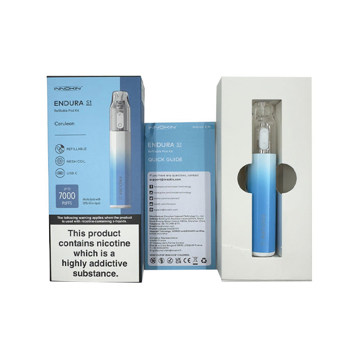 Innokin Endura S1 Pod Kit Box Shot