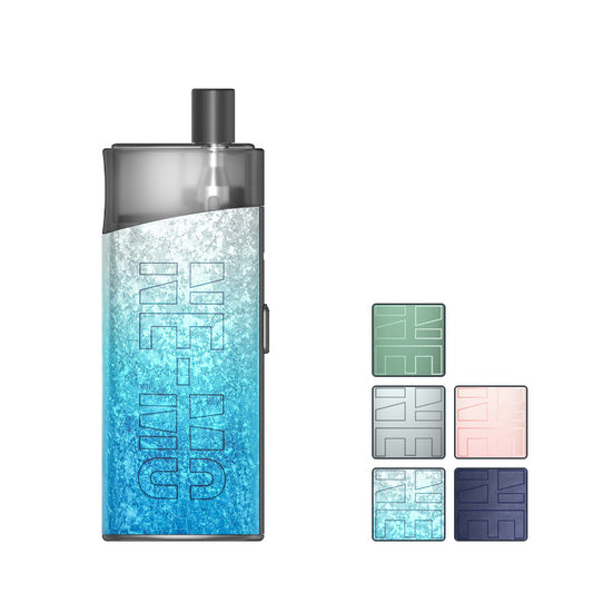 Innokin Ne-Mo Vape Kit with five squares showcasing all the available colours