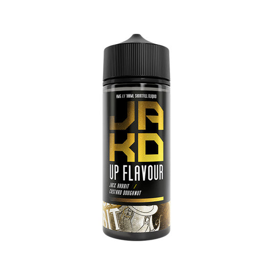 Jack Rabbit Custard Doughnut 100ml Shortfill E-Liquid by JAKD