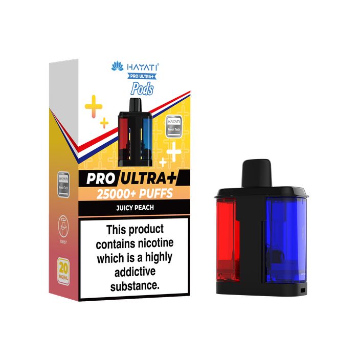 Juicy Peach Hayati Pro Ultra Plus Refill Pack