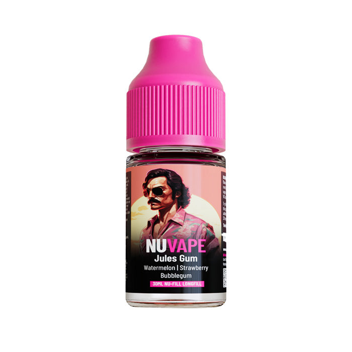 Jules Gum 30ml Nic Salt E-Liquid by Nu-Fill