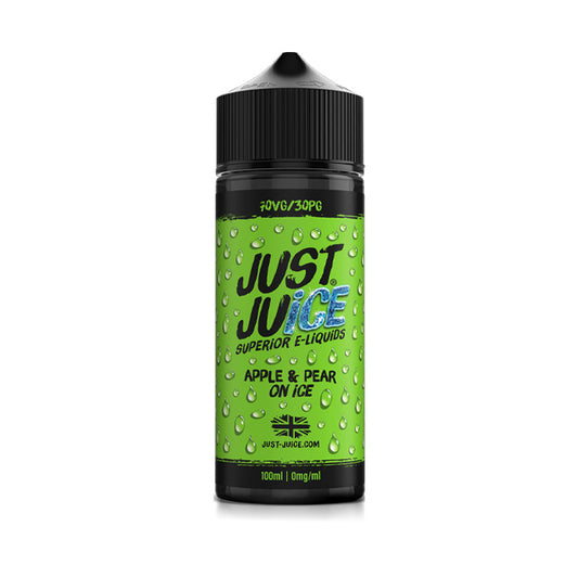 Just Juice 100ml E-Liquid Apple & Pear On Ice