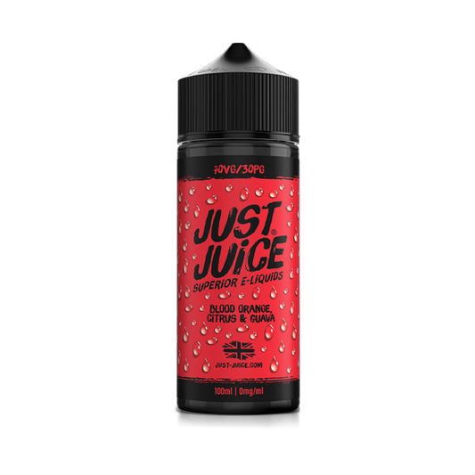 Just Juice 100ml E-Liquid Blood Orange Citrus & Guava