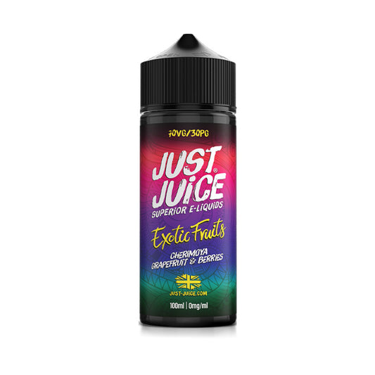 Just Juice 100ml E-Liquid Cherimoya Grapefruit & Berries