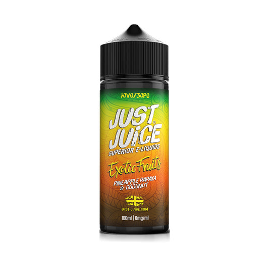 Just Juice 100ml E-Liquid Pineapple Papaya & Coconut
