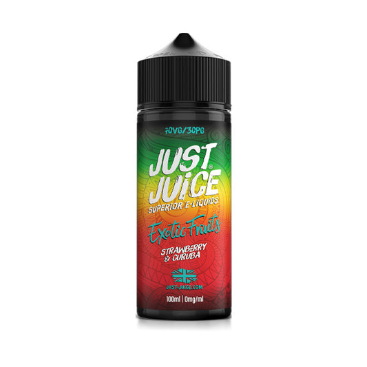Just Juice 100ml E-Liquid Strawberry & Curuba