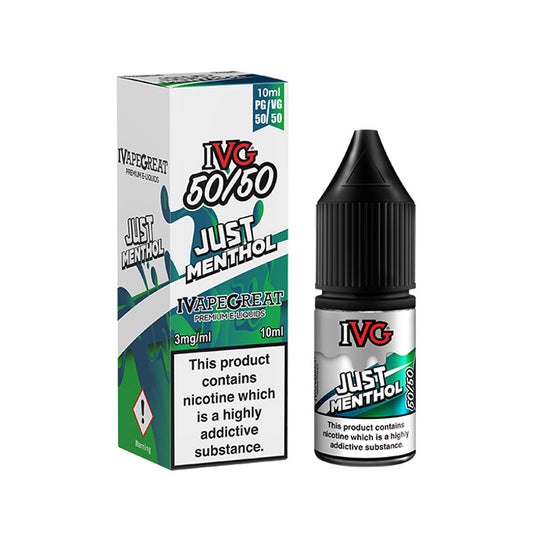 Just Menthol 10ml E-Liquid by IVG 50/50