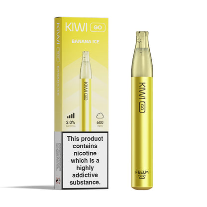 Kiwi Go Disposable Vape Banana Ice