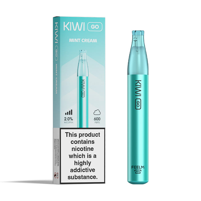 Kiwi Go Disposable Vape Mint Cream