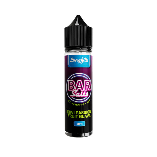 Kiwi Passion Fruit Guava 10ml Longfill Concentrate by Vampire Vape Bar Salts