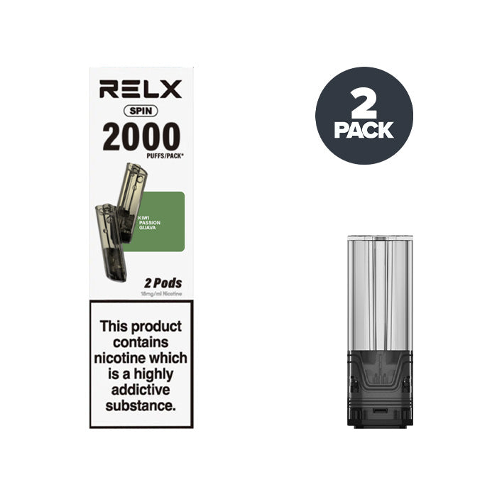 Menthol Plus RELX Infinity Pro Pre-filled Pods | Pack of 2 Menthol Plus RELX Infinity Pro Pre-filled Pods | Pack of 2
