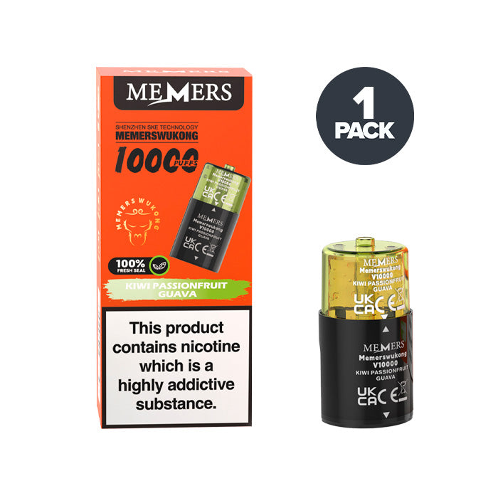 Lemon Lime Memers Wukong V10000 Prefilled Pods