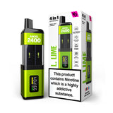 L.Lime Vapes Bars Angel 2400 Disposable Vape