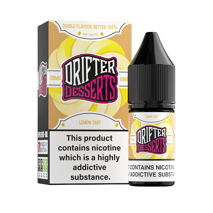 Lemon Tart Nic Salt E-Liquid by Drifter Dessert