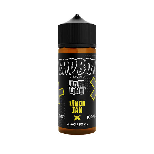 Lemon Jam 100ml Shortfill E-Liquid by Sadboy