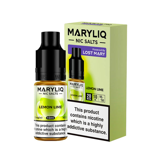 Lemon Lime 10ml Nic Salt E-Liquid by MaryLiq