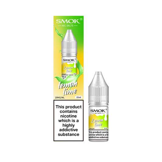 Lemon Lime 10ml Nic Salt E-Liquid by Smok