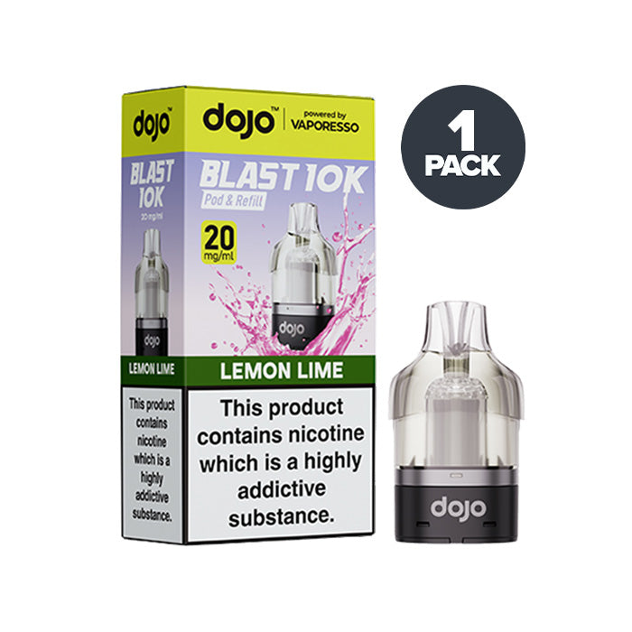 Lemon Lime Vaporesso Dojo 10k Prefilled Pods
