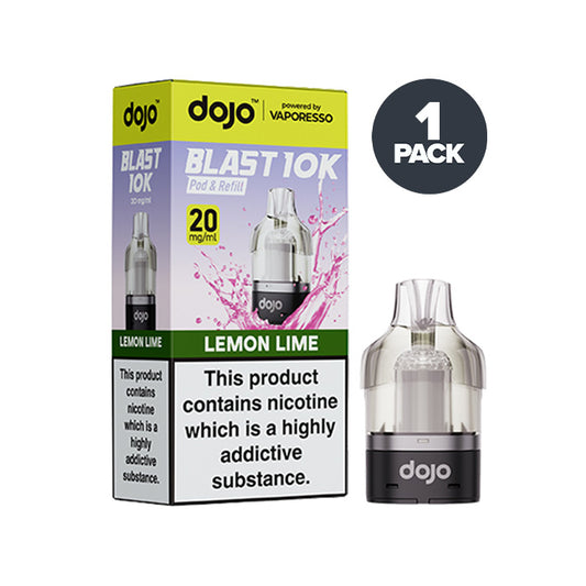 Lemon Lime Vaporesso Dojo 10k Prefilled Pods