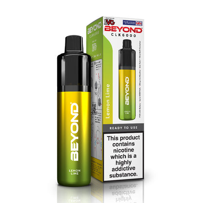 Lemon Lime IVG Beyond CLK 6000 Disposable and Box