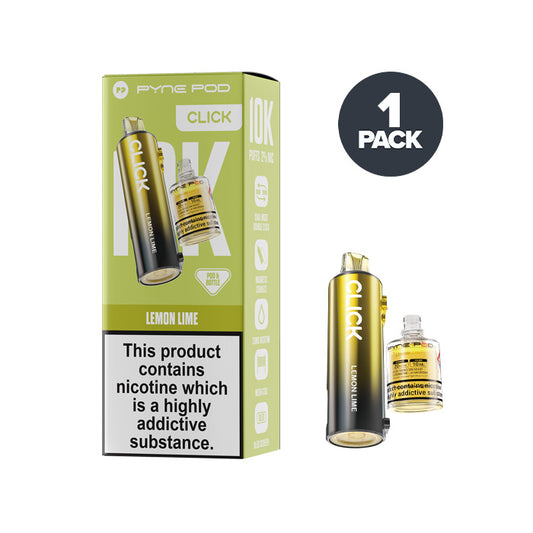 Lemon Lime Pyne Pod Click Pre-filled Pod and Box