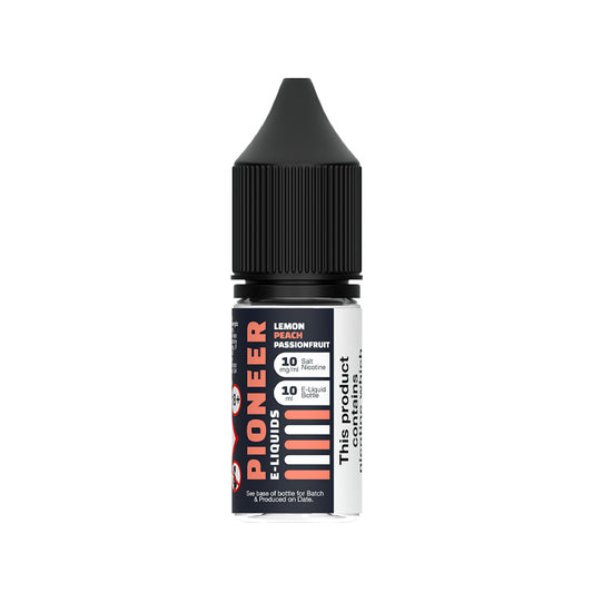 Lemon Peach Passionfruit 10ml Nic Salt E-Liquid by Pioneer