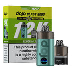 Lemon Lime Vaporesso Dojo Blast 12K Prefilled Pod Kit and Box