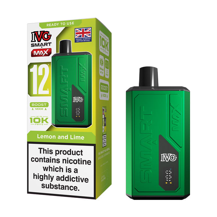 Lemon and Lime IVG Smart Max Vape Kit and Box