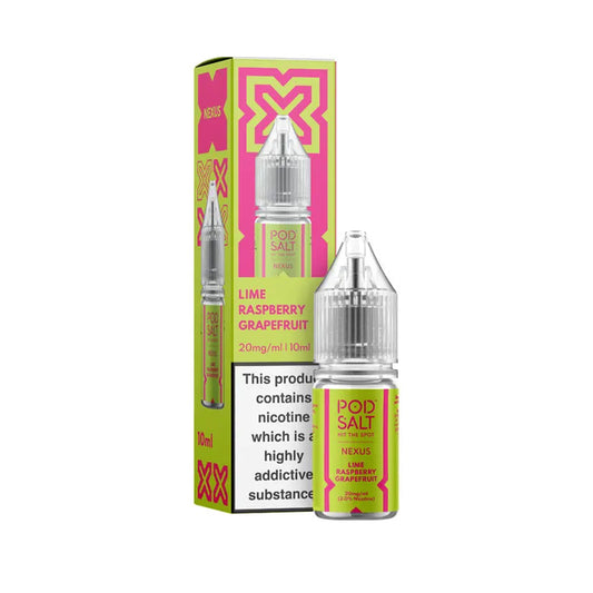 Lime Raspberry Grapefruit 10ml Nic Salt E-Liquid by Nexus