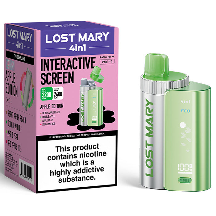 Lost Mary 4 in 1 Pod Kit | Uses Pre-filled Pods Lost Mary 4 in 1 Pod Kit | Uses Pre-filled Pods