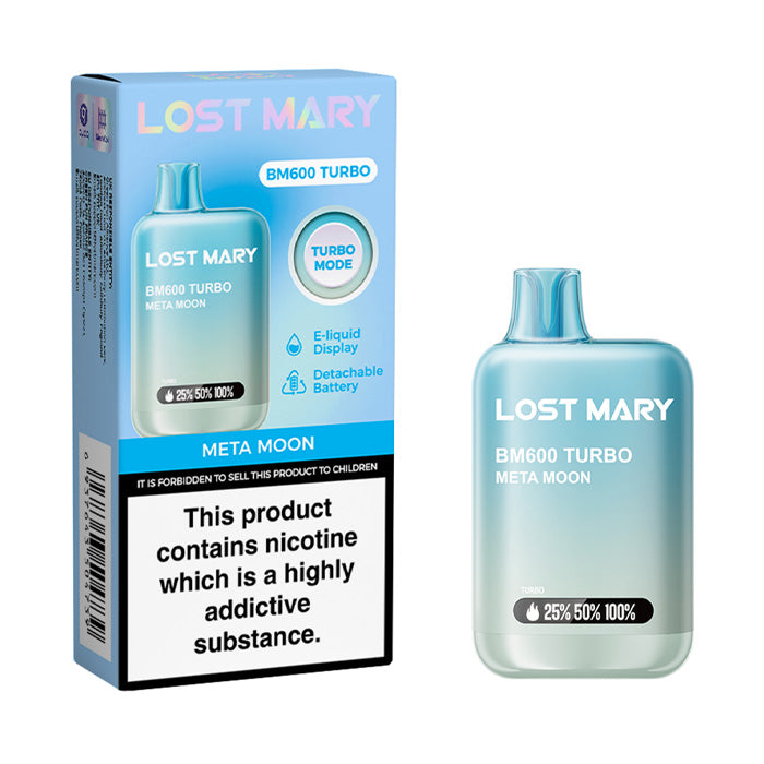 lost mary bm600 turbo vape kit Lost Mary BM600 Turbo Meta Moon main image 0