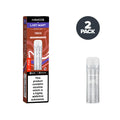Lost Mary vaping device packaging with nicotine warning label on a white background