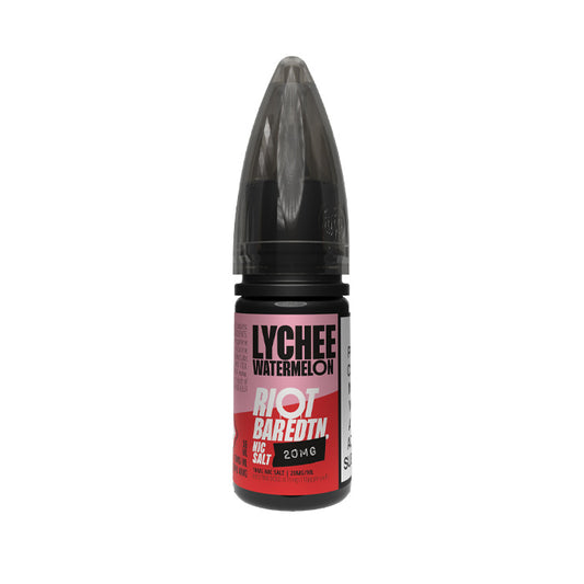 Lychee Watermelon Nic Salt E-Liquid by Riot Bar Edtn