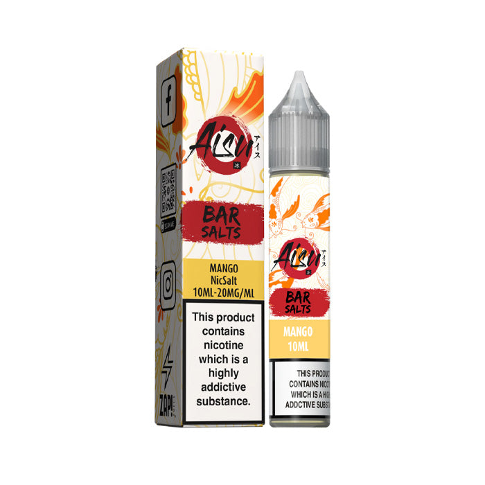 Mango 10ml Nic Salt E-Liquid by Aisu Bar Salts