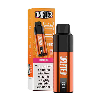 Mango Ice Drifter 6K Pre-filled Pod Kit and Box
