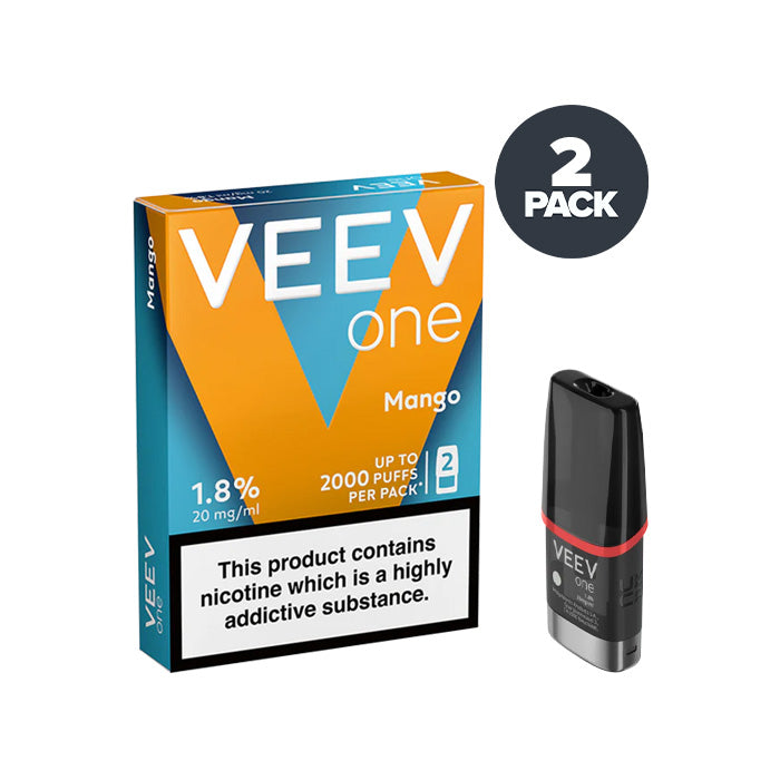 Mango Veev One Pre-filled Pods | Pack of 2 | From £5.39