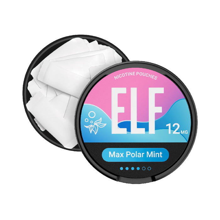 Max Polar Mint Elf Bar Nicotine Pouches 12mg