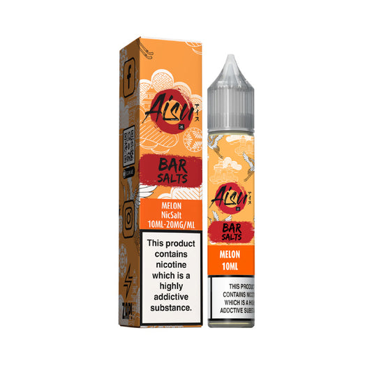 Melon 10ml Nic Salt E-Liquid by Aisu Bar Salts