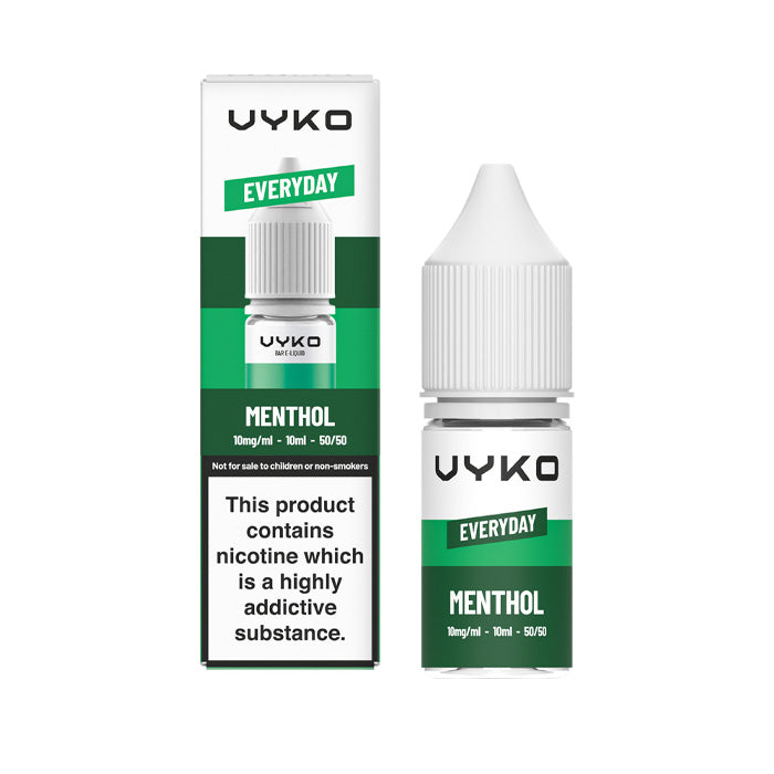 Menthol Nic Salt E-Liquid by VYKO Everyday